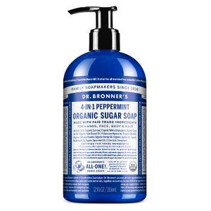 Dr. Bronner's Spearmint Peppermint Soap for Refreshing Blend, 24 oz