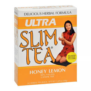 Hobe Labs Ultra Slim Honey Lemon Tea - 24 Bags