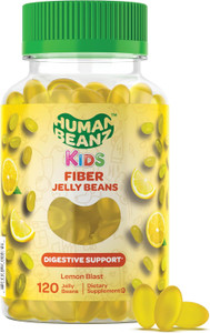 Human Beanz Kids Fiber Jelly Beans Lemon 120 Ct