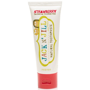 Jack N Jill Kids Toothpaste Natural Strawberry - 1.76 Oz
