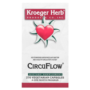 Kroeger Herbs Circu Flow - 270 Cap