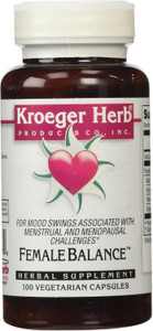 Kroeger Herbs Female Balance - 100 Cap