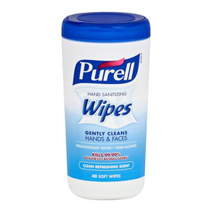 Purell Hand Sanitizing Wipesm, Clean Refreshing Scent 40 Ea