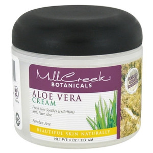 Mill Creek Botanicals Aloe Vera Cream - 4 Oz