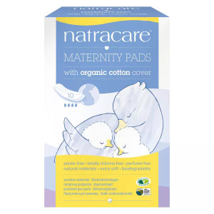 Natracare Organic Cotton Maternity Pads - 10 Ea