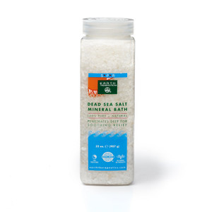 Earth Therapeutics Dead Sea Salt Mineral Bath- 32 Oz