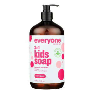 Everyone 3 In 1 Kids Soap Berry Blast - 32 Fl Oz