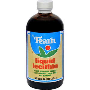 Fearn Liquid Lecithin Natural Liquid State - 16 Oz Fitness