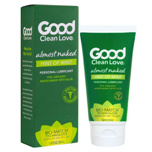Good Clean Love Almost Naked Hint Of Mint Personal Lubricants - 1.69 Fl Oz