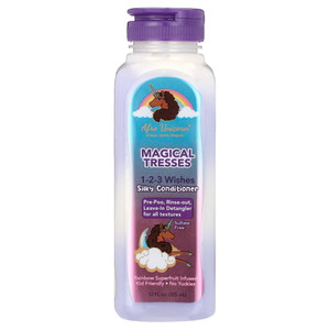 Afro Unicorn 1-2-3 Wishes Silky Conditioner Curly Hair Moisturizing - 12 Oz