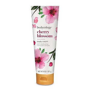 Bodycology Shea Butter Body Cream Cherry Blossom, 8 Oz