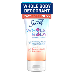 Secret Whole Body Deodorant Cream For Women,  3Oz