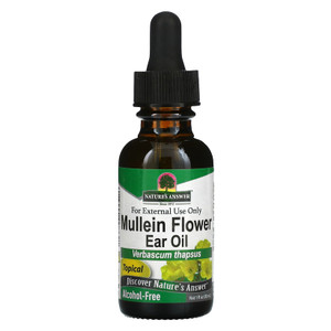 Nature-?+?+?-??S Answer, Mullein Flower Oil 1 Fl Oz