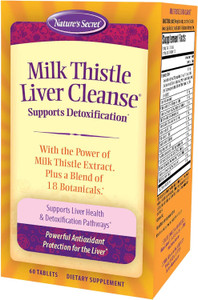 Nature'S Secret Milk Thistle Liver Cleanse 60 Tablets