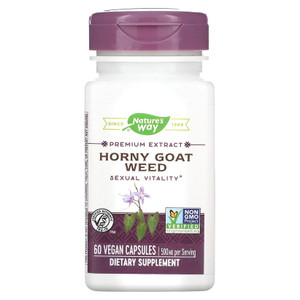 Nature'S Way Horny Goat Weed 500 Mg - 60 Vcaps