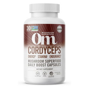 Om Mushroom Superfood Cordyceps Mushroom Superfood - 90 Caps