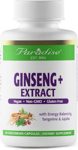 Paradise Herbs Ginseng Root Extract - 60 Caps
