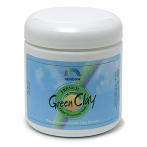 Rainbow Research French Green Clay Facial Cleansing Mask - 8 Oz