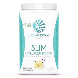 Sunwarrior Shape Slim Collagen Boost Vanilla - 1.65 Lb