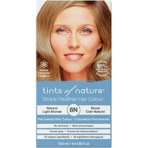 Tints Of Nature Permanent Hair Colour 8N Natural Light Blonde - 4.4 Fl Oz