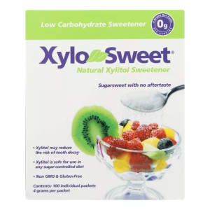 Xylosweet Natural Xylitol Sweetener - 100 Ct