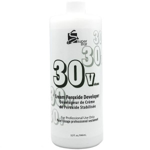 Super Star Cream Peroxide Developer 30 Volume - 32 fl oz