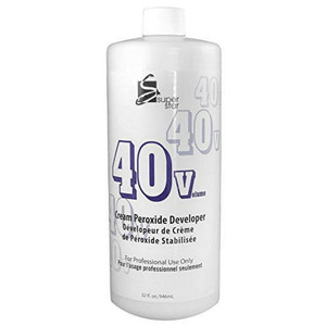 Super Star Cr+??me Peroxide Developer 40 Volume - 32 fl oz