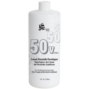 Super star Stabilized Cream Peroxide Developer 50V - 4 fl oz