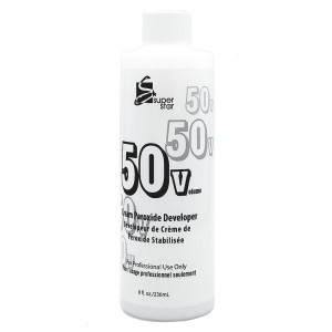 Super Star Cream Peroxide Developer 50 Volume - 8 Fl oz
