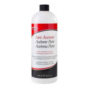 Super nail Pure Acetone - 32 fl Oz