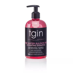 TGIN Rose Water Sulfate-Free Hydrating Shampoo - 13 oz