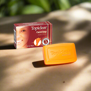 Topiclear Carrot Soap Healthy and Fresh Skin - 3 oz