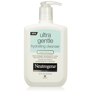 Neutrogena Ultra Gentle Hydrating Cleanser, Creamy Formula 12 Oz