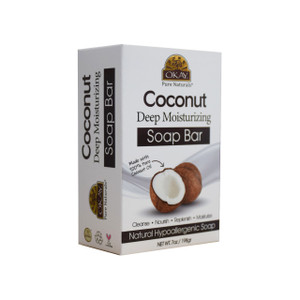 Okay Coconut Deep Moisturizing Soap Bar - 7oz