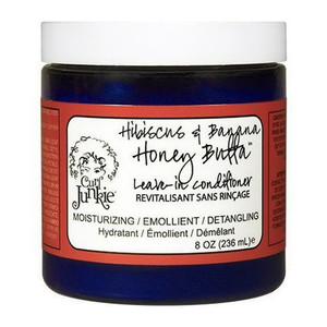Curl Junkie Hibiscus and Banana Honey Butta Leave-In Conditioner for Deep Moisture, 8 oz