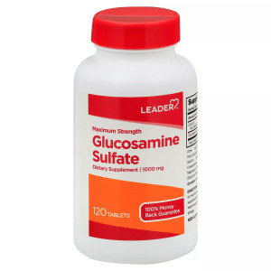 Leader Glucosamine Sulfate - 120 Ea