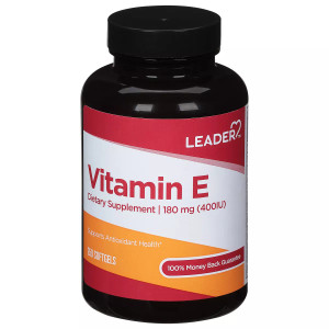 Leader 180 mg Vitamin E  - 250 Softgels