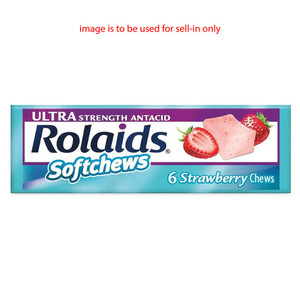 Rolaids Soft Chews Strawberry - 6 Ct