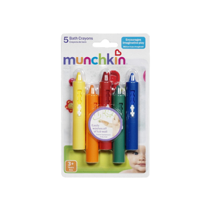 Munchkin Bath Crayons Set, 5 Ea