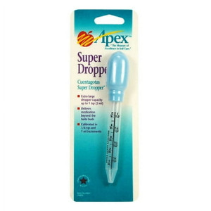 Apex Super Medicine Dropper Calibrated 1/4 Tsp & 1mL Increments Extra Large - 1 ct