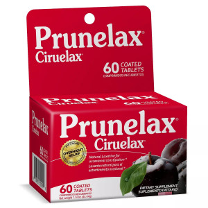 Prunelax Ciruelax Laxatives Tabs - 60 ct