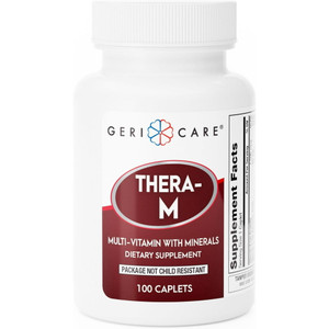 GeriCare Thera High Potency Multivitamin with Mineral - 100 Ct