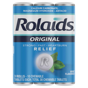 Rolaids Original Digestive Chewable Tablets - 30 ct
