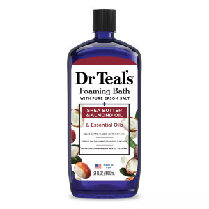 Dr Teal's Shea Butter and Almond Oil Foaming Bath, 34 oz