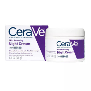Cerave Skin Renewing Night Cream Face Moisturizer, 1.7 Oz