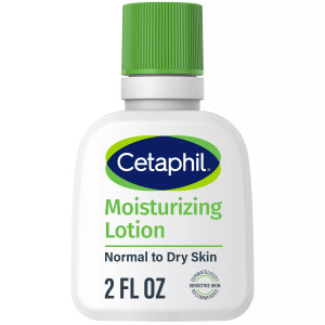 Cetaphil Moisturizing Lotion for Dry Sensitive Skin Relief, 2 Oz