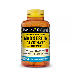 Mason Naturals Magnesium Glycinate Multivitamin Capsules - 60 ct
