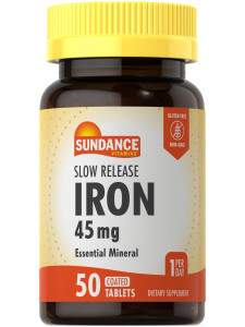 Sundance Iron Supplement 45mg - 50 Tablets