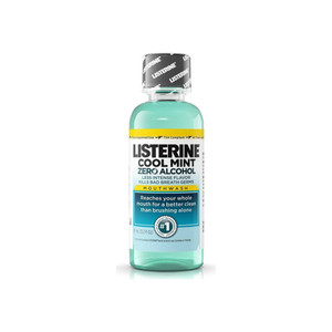 Listerine Cool Mint Zero Alcohol Mouthwash, 3.2 Oz