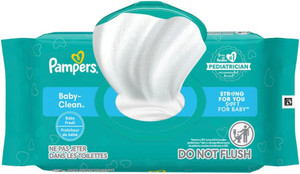 Pampers Baby Clean Wipes, Baby Fresh Scented, 72 Wipes